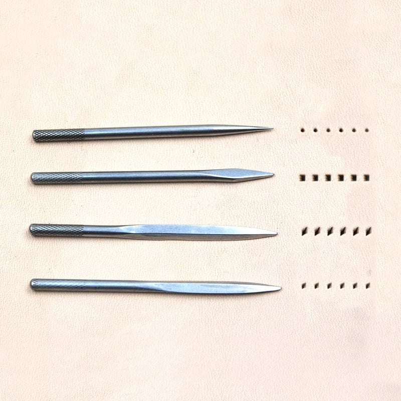 OWDEN Professional Leather Tool,4 in 1 awl Tool Set for leathercraft - Image 4